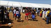 Cultural performance at Mathibela Sport Ground after the launch bof Mathibela Water Retriculation Project
